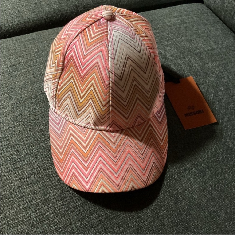 Missoni Multicolor Chevron Cap - Picture 2 of 12